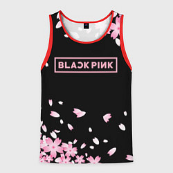 Майка-безрукавка мужская BLACKPINK, цвет: 3D-красный