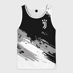 Майка-безрукавка мужская Juventus F C, цвет: 3D-белый