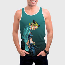 Майка-безрукавка мужская Джолин Кудзё, цвет: 3D-белый — фото 2