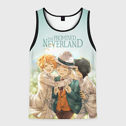 Майка-безрукавка мужская The Promised Neverland, цвет: 3D-черный