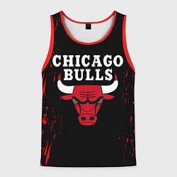 Майка-безрукавка мужская CHICAGO BULLS, цвет: 3D-красный