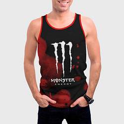 Майка-безрукавка мужская MONSTER ENERGY, цвет: 3D-красный — фото 2