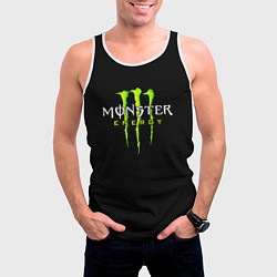 Майка-безрукавка мужская MONSTER ENERGY, цвет: 3D-белый — фото 2