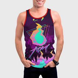 Майка-безрукавка мужская PROMARE, цвет: 3D-красный — фото 2