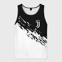 Майка-безрукавка мужская JUVENTUS, цвет: 3D-черный