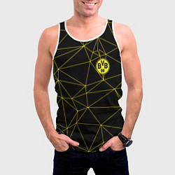 Майка-безрукавка мужская BORUSSIA, цвет: 3D-белый — фото 2