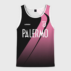 Майка-безрукавка мужская PALERMO FC, цвет: 3D-белый