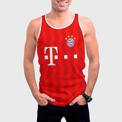 Майка-безрукавка мужская FC Bayern Munchen, цвет: 3D-белый — фото 2