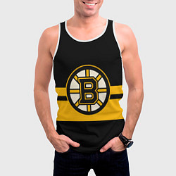 Майка-безрукавка мужская BOSTON BRUINS NHL, цвет: 3D-белый — фото 2