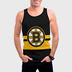 Майка-безрукавка мужская BOSTON BRUINS NHL, цвет: 3D-черный — фото 2