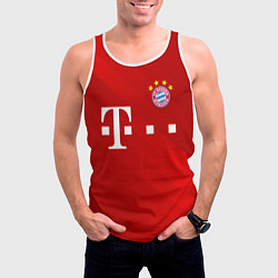 Майка-безрукавка мужская FC Bayern Munchen, цвет: 3D-белый — фото 2