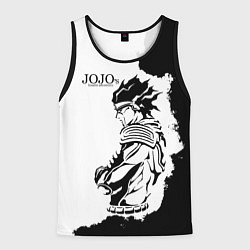 Майка-безрукавка мужская JoJo Bizarre Adventure, цвет: 3D-черный