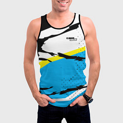 Майка-безрукавка мужская Forza Horizon, цвет: 3D-черный — фото 2