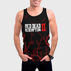 Майка-безрукавка мужская RED DEAD REDEMPTION 2, цвет: 3D-черный — фото 2