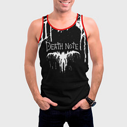 Майка-безрукавка мужская Death Note, цвет: 3D-красный — фото 2