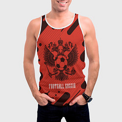 Майка-безрукавка мужская FOOTBALL RUSSIA Футбол, цвет: 3D-белый — фото 2