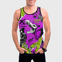 Майка-безрукавка мужская Watch Dogs: Legion, цвет: 3D-черный — фото 2