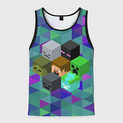 Мужская майка без рукавов Minecraft
