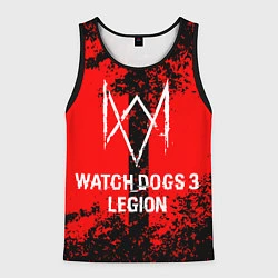 Майка-безрукавка мужская Watch Dogs: Legion, цвет: 3D-черный