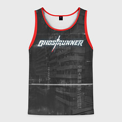 Майка-безрукавка мужская Ghostrunner, цвет: 3D-красный