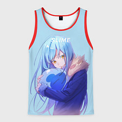 Майка-безрукавка мужская Slime, цвет: 3D-красный
