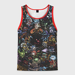 Майка-безрукавка мужская Heros Dota 2, цвет: 3D-красный