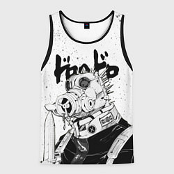 Майка-безрукавка мужская DOROHEDORO, цвет: 3D-черный