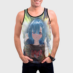 Майка-безрукавка мужская Rem Slayer, цвет: 3D-черный — фото 2