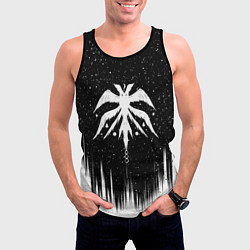 Майка-безрукавка мужская Башня бога Крылатое древо Z, цвет: 3D-черный — фото 2