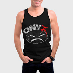 Майка-безрукавка мужская Onyx, цвет: 3D-черный — фото 2