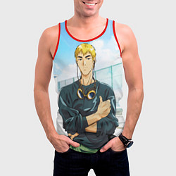 Майка-безрукавка мужская Eikichi Onizuka, цвет: 3D-красный — фото 2