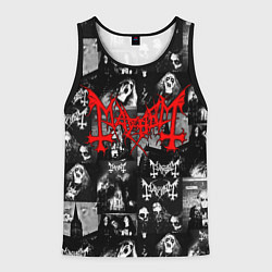 Майка-безрукавка мужская MAYHEM, цвет: 3D-черный