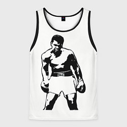 Майка-безрукавка мужская The Greatest Muhammad Ali, цвет: 3D-черный
