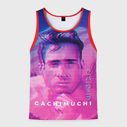 Майка-безрукавка мужская Гачимучи Билли Херрингтон, цвет: 3D-красный