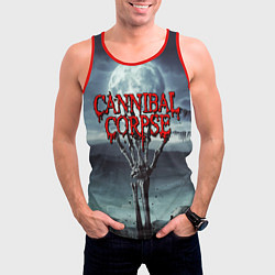 Майка-безрукавка мужская CANNIBAL CORPSE, цвет: 3D-красный — фото 2