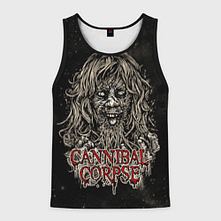 Майка-безрукавка мужская Cannibal Corpse, цвет: 3D-черный