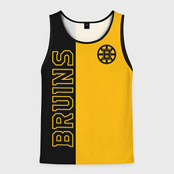 Майка-безрукавка мужская NHL BOSTON BRUINS, цвет: 3D-черный