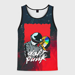 Мужская майка без рукавов DAFT PUNK MUSIC