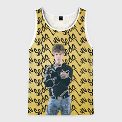 Майка-безрукавка мужская SODA LUV, цвет: 3D-белый