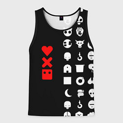Майка-безрукавка мужская Любовь, смерть и роботы, цвет: 3D-черный