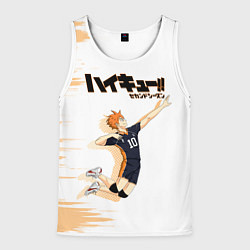 Майка-безрукавка мужская Шоё Хината Haikyuu!!, цвет: 3D-белый