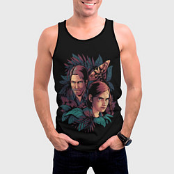 Майка-безрукавка мужская LOU Team, цвет: 3D-черный — фото 2