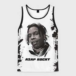 Майка-безрукавка мужская АСАП ASAP ROCKY Z, цвет: 3D-черный