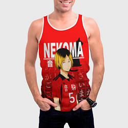Майка-безрукавка мужская КЕНМА КОЗУМЕ KOZUME KENMA, цвет: 3D-белый — фото 2