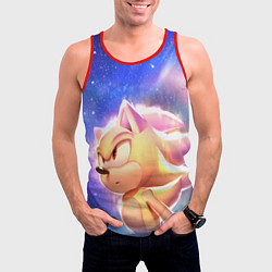 Майка-безрукавка мужская SONIC СОНИК Z, цвет: 3D-красный — фото 2