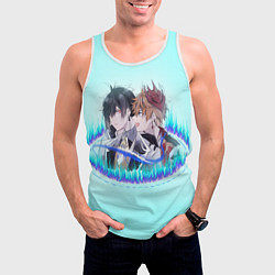 Майка-безрукавка мужская ГЕНШИН ИМПАКТ ТАРТАЛЬЯ ЧИЛИ, цвет: 3D-белый — фото 2