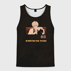 Майка-безрукавка мужская Зеницу Агацума, цвет: 3D-черный