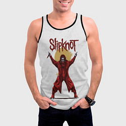 Майка-безрукавка мужская COREY TAYLOR SLIPKNOT СЛИПКНОТ Z, цвет: 3D-черный — фото 2