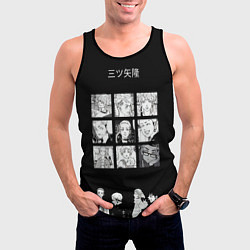 Майка-безрукавка мужская Мицуя Такаши Токийские reveng, цвет: 3D-черный — фото 2