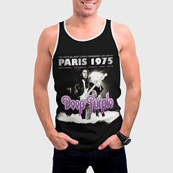 Майка-безрукавка мужская Deep Purple - Paris 1975, цвет: 3D-белый — фото 2